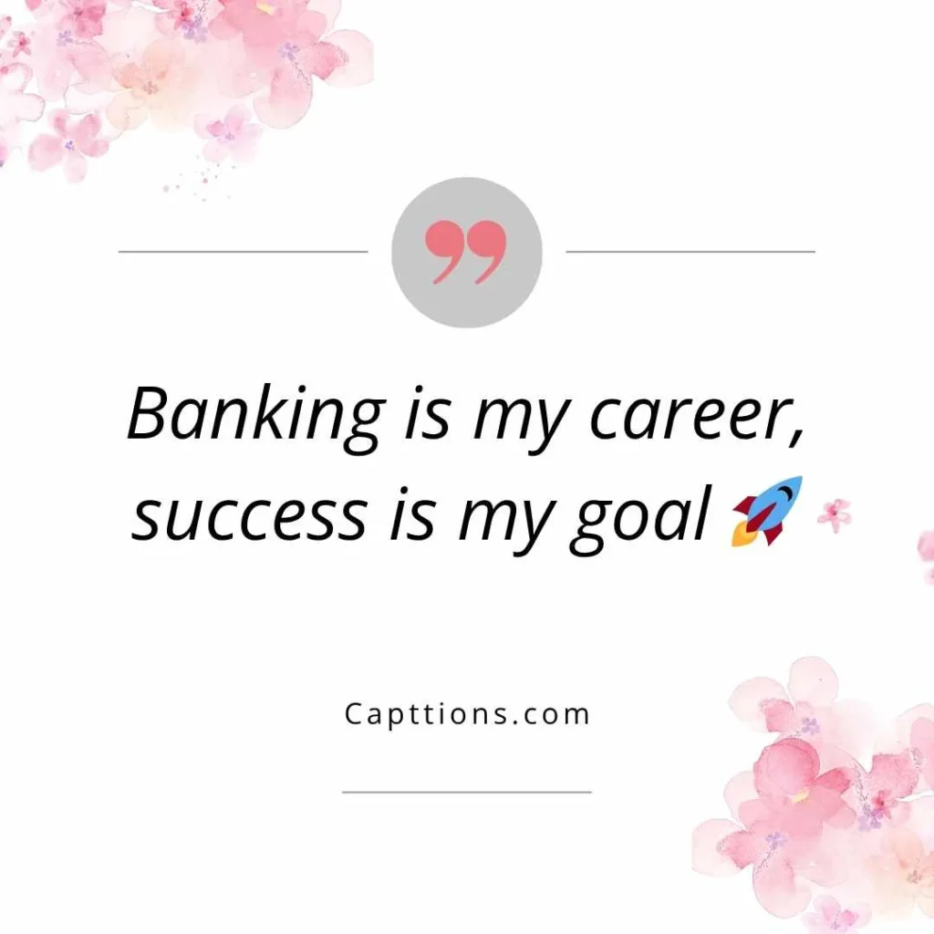 banker bio for instagram