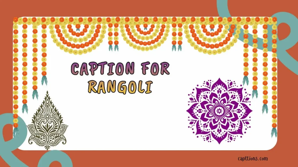 Caption for Rangoli