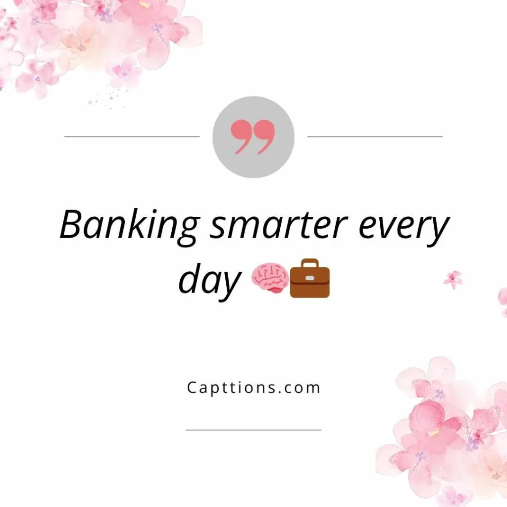 instagram bio for banker