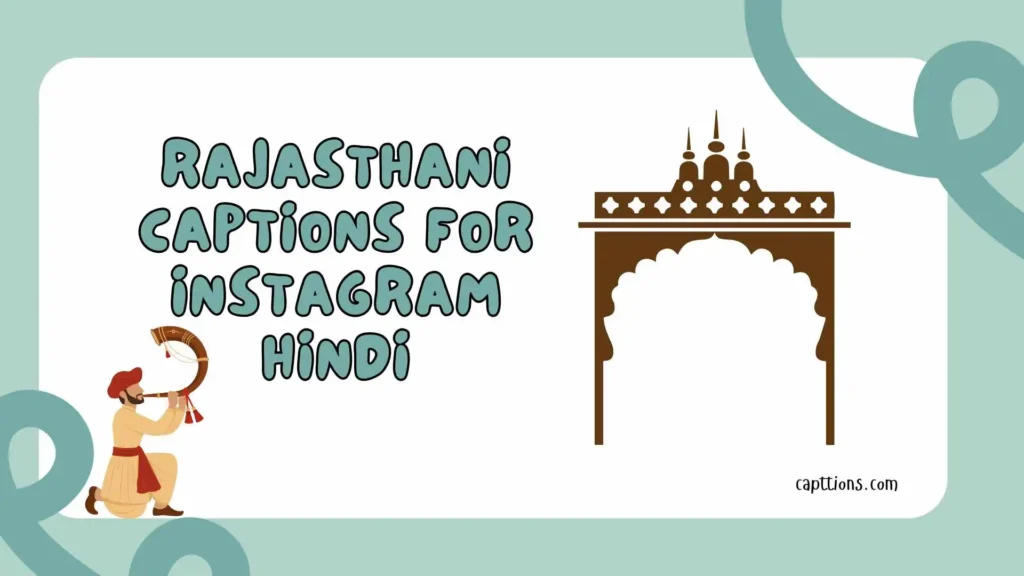 Rajasthani Captions for Instagram Hindi