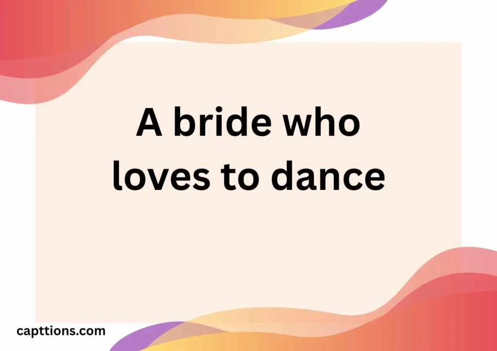Sangeet Captions for Bride