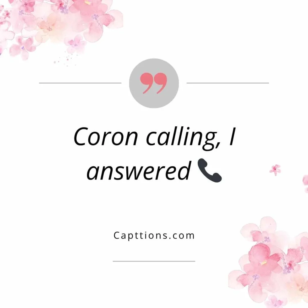 Coron Captions for Instagram