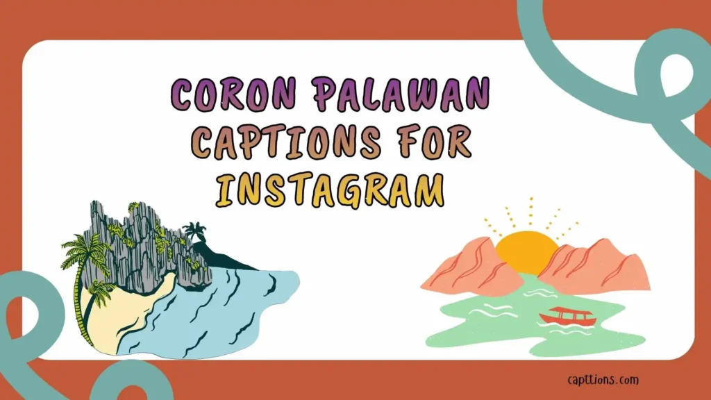 Coron Palawan Captions for Instagram