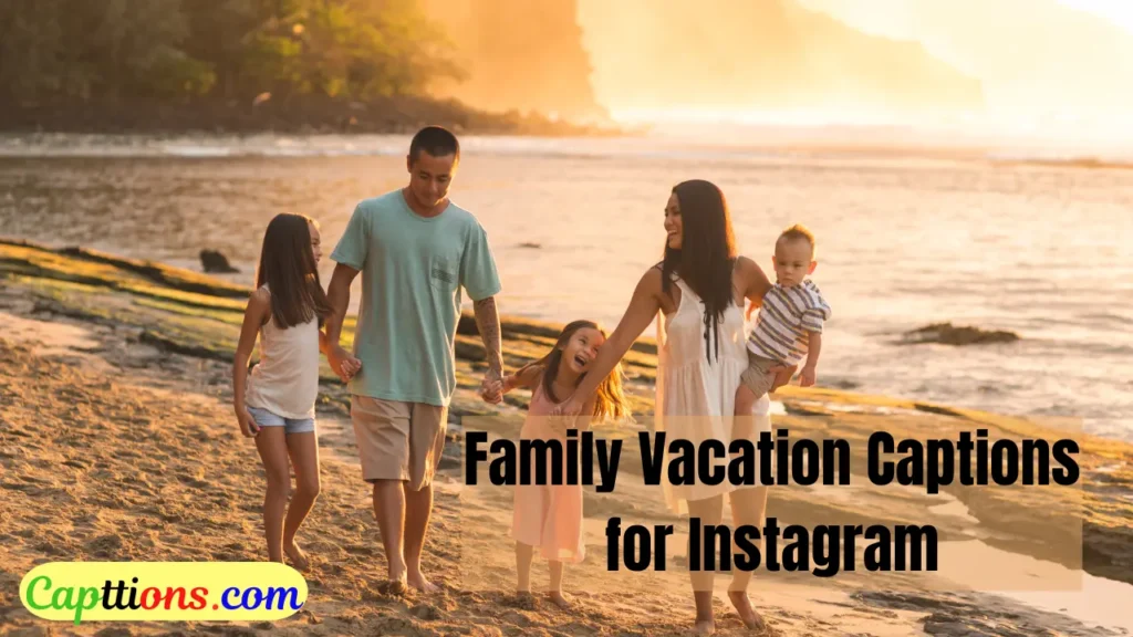 Family Vacation Captions