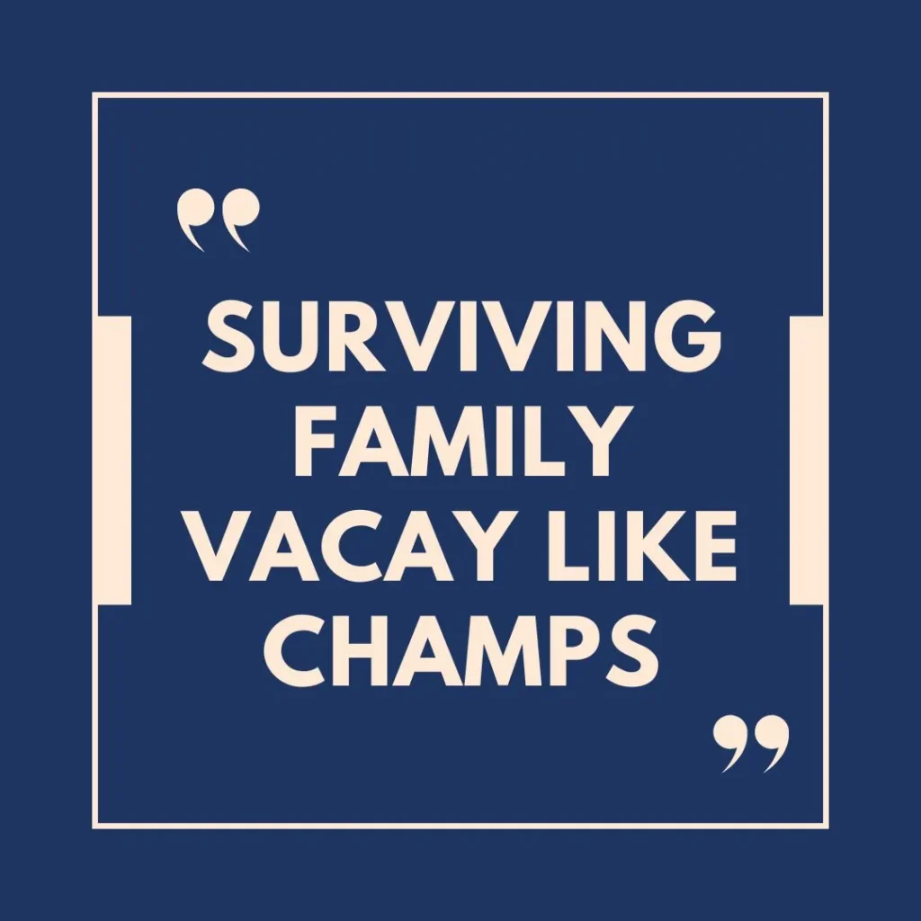 Family Vacation Captions Funny
