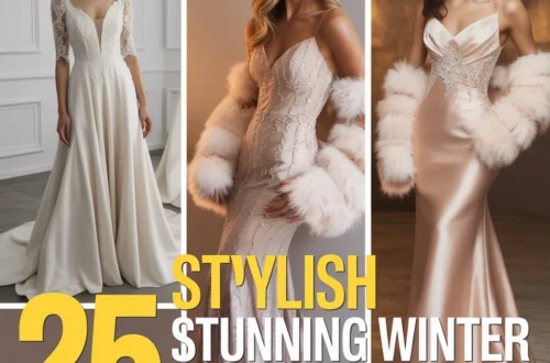 Stunning Winter Wedding Dresses