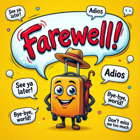 Funny Farewell Captions for Instagram