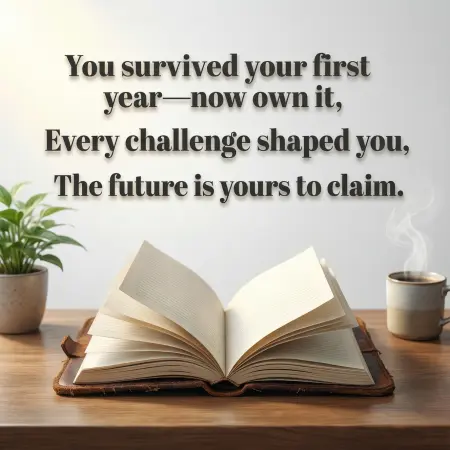 Inspirational Captions for Completing Freshman Year