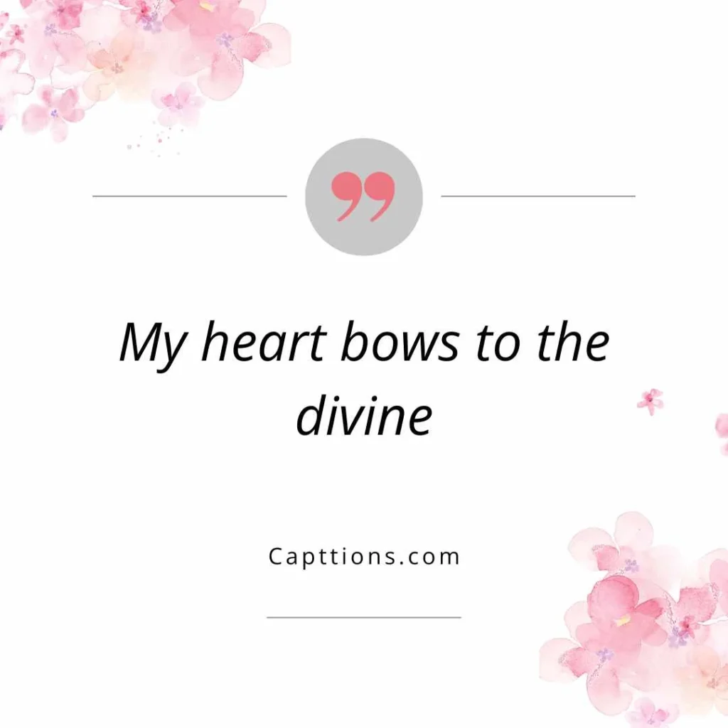 Spiritual Temple Captions