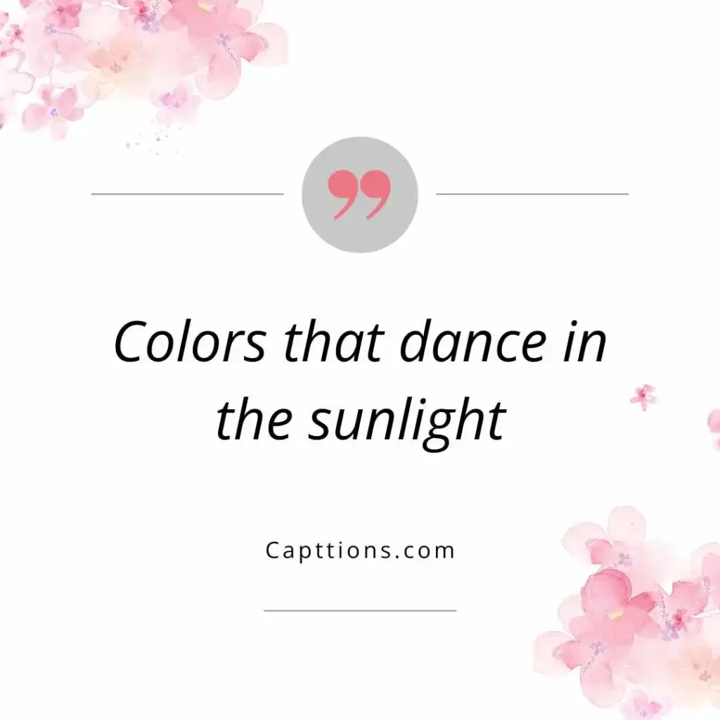 Captions for Peacock Beauty