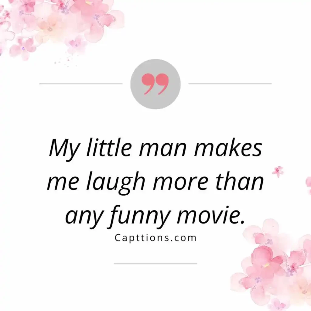 Funny Mother Son Captions