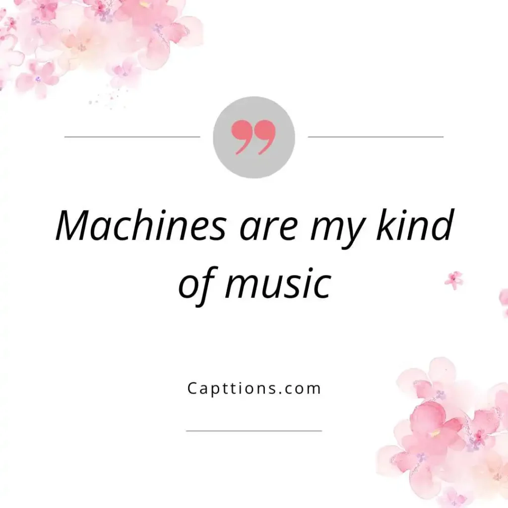 Captions for Mechanical Engineering Vibes