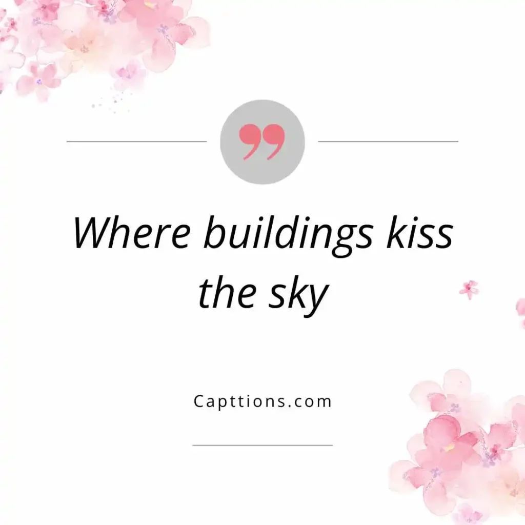 Captions for Skyscraper Views