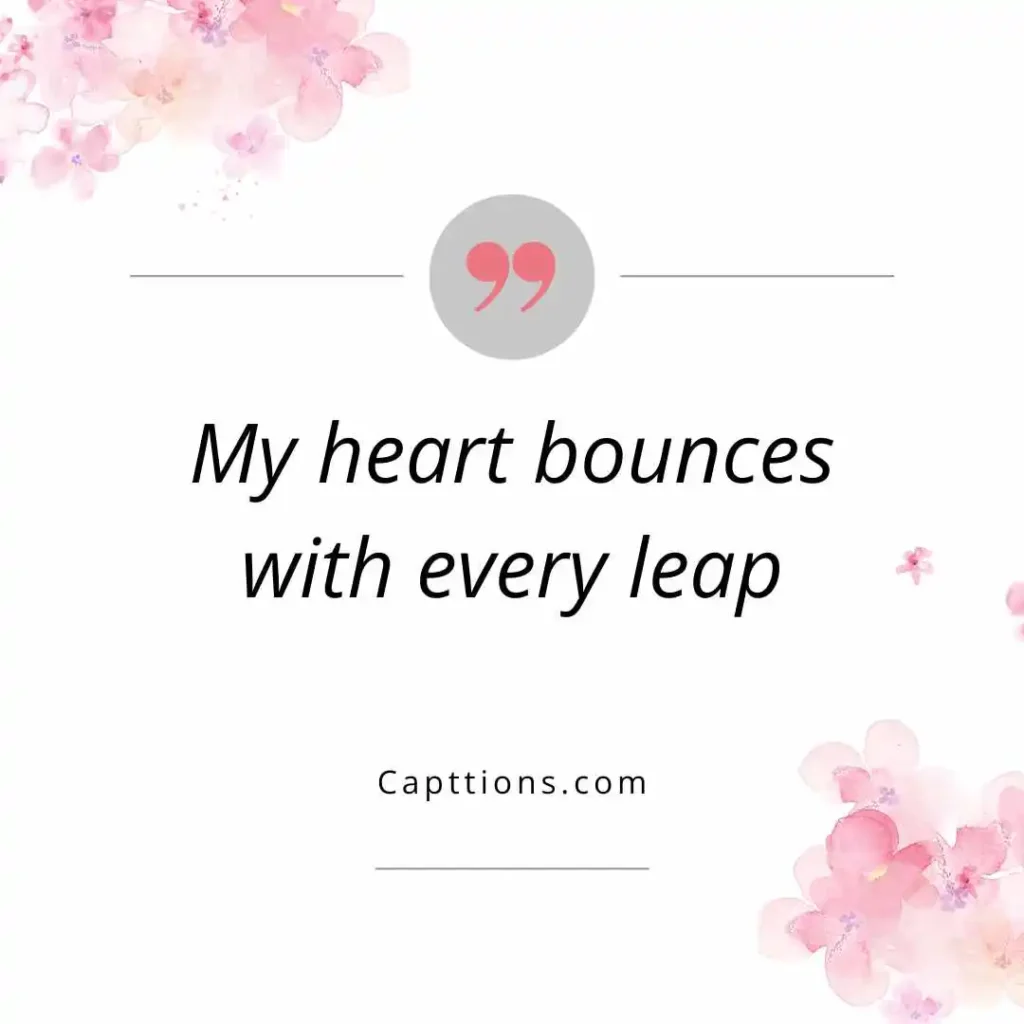 Cute Trampoline Captions