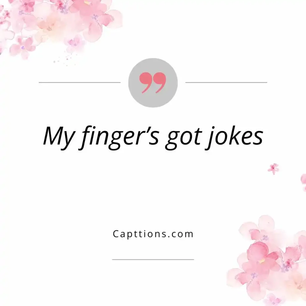 Funny Middle Finger Captions