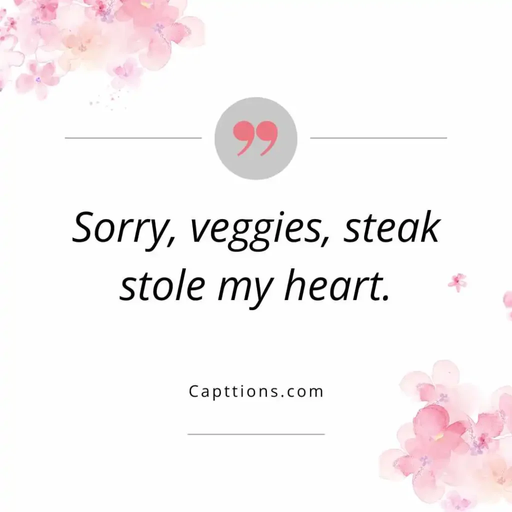 Funny Steak Captions