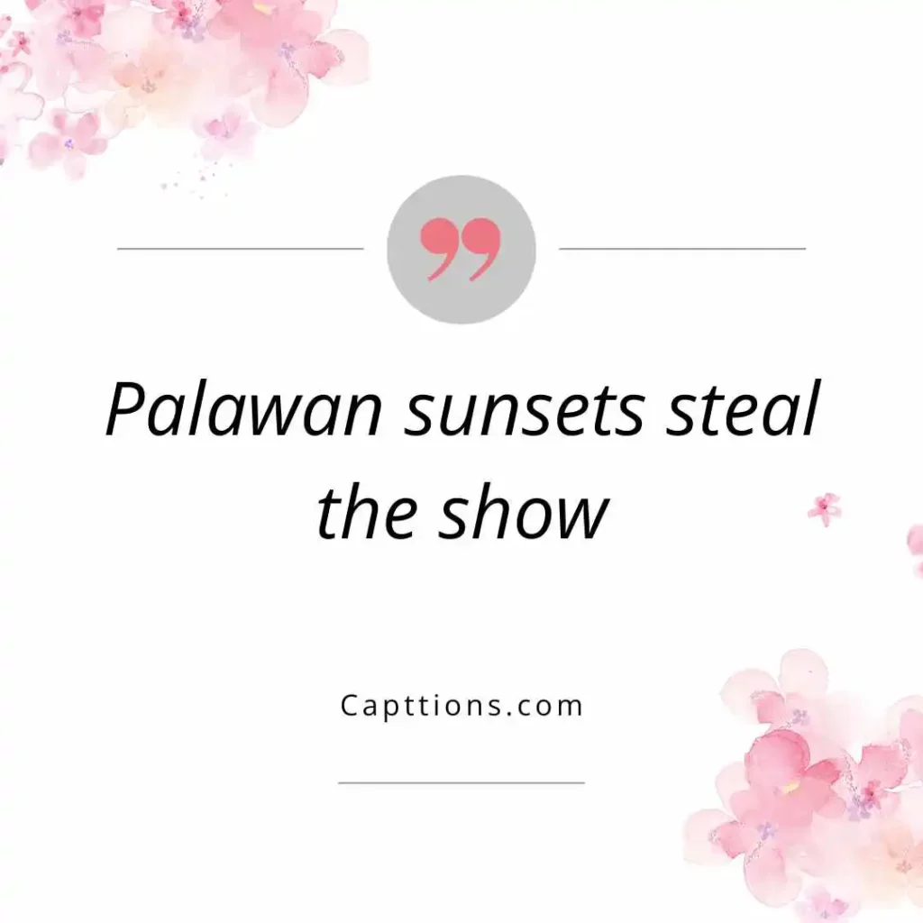 Sunset Magic in Palawan